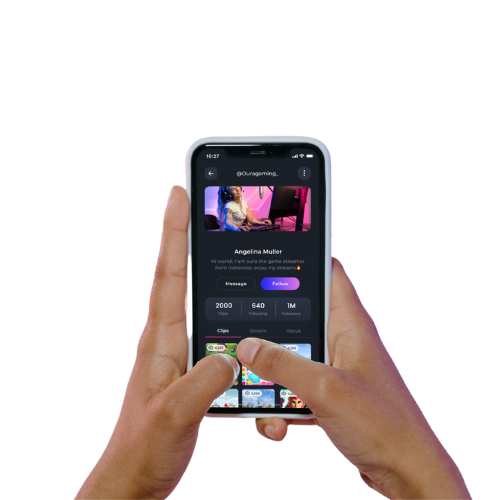 Gamester Live Mobile Game Streaming